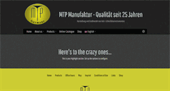 Desktop Screenshot of mtp-music.de