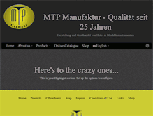 Tablet Screenshot of mtp-music.de